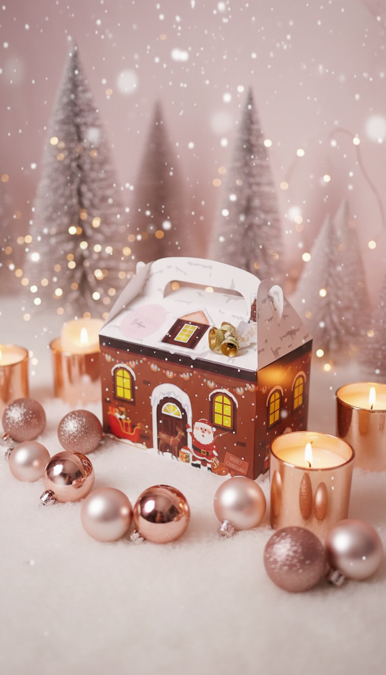 Photo coffret maison de Noël version 2